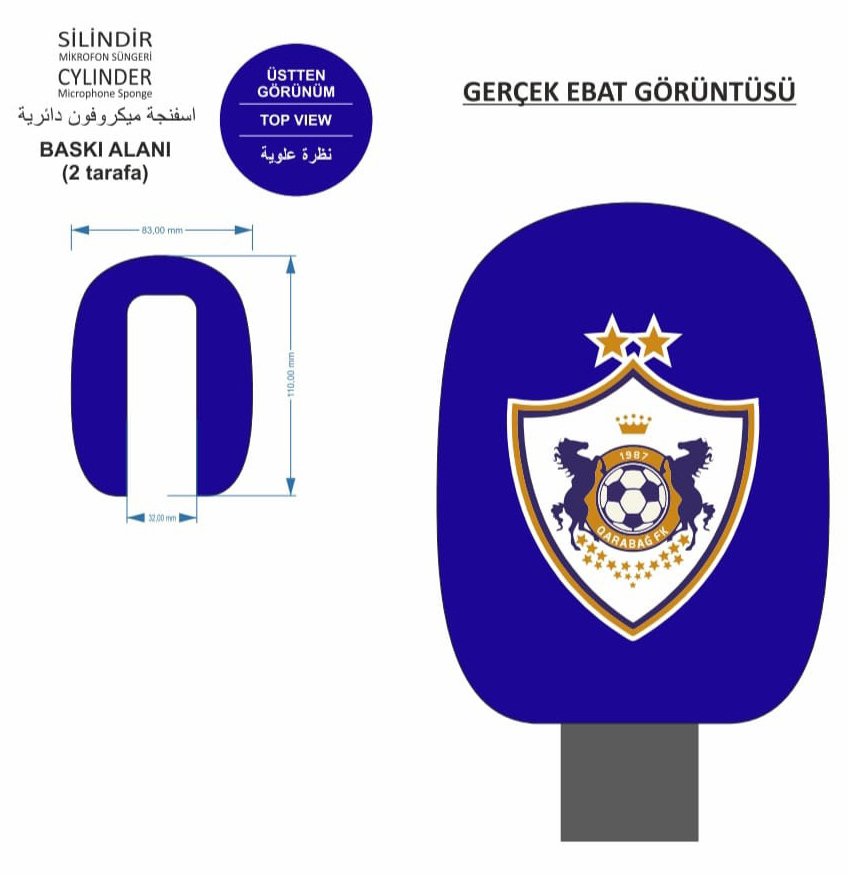 Silindir Mikrofon Süngeri