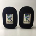 Logolu Mikrofon Süngeri Baskı