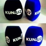 Kun.uz Logolu Mikrofon Süngeri Baskı
