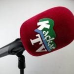Kaçkar TV Logolu Mikrofon Süngeri Baskı