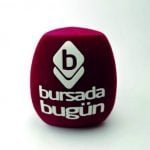 Bursada Bugün Logolu Mikrofon Süngeri Baskı