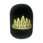 Logolu Mikrofon Süngeri Baskı