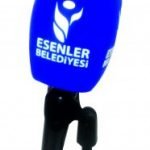Esenler Belediyesi Logolu Mikrofon Süngeri Baskı