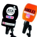 Logolu Mikrofon Süngeri Baskı