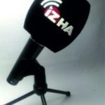 İZHA Logolu Mikrofon Süngeri Baskı