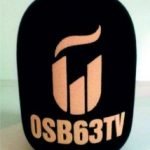 OSB 63TV Logolu Mikrofon Süngeri Baskı